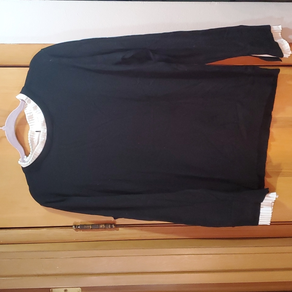 Vila Milano Contrasting Soft Pullover Sweater Blouse